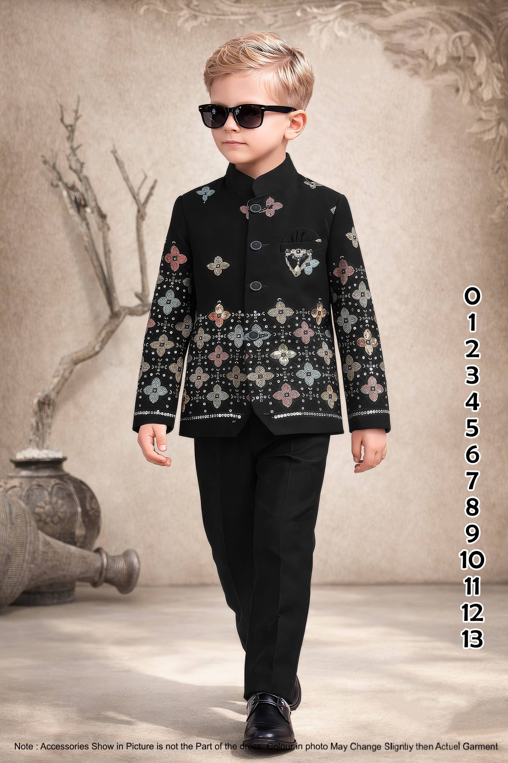 Kids sherwani by EthnicBoyz — kids ethnic wear wholesale manufacturer in Ulhasnagar, supplying retailers across India
