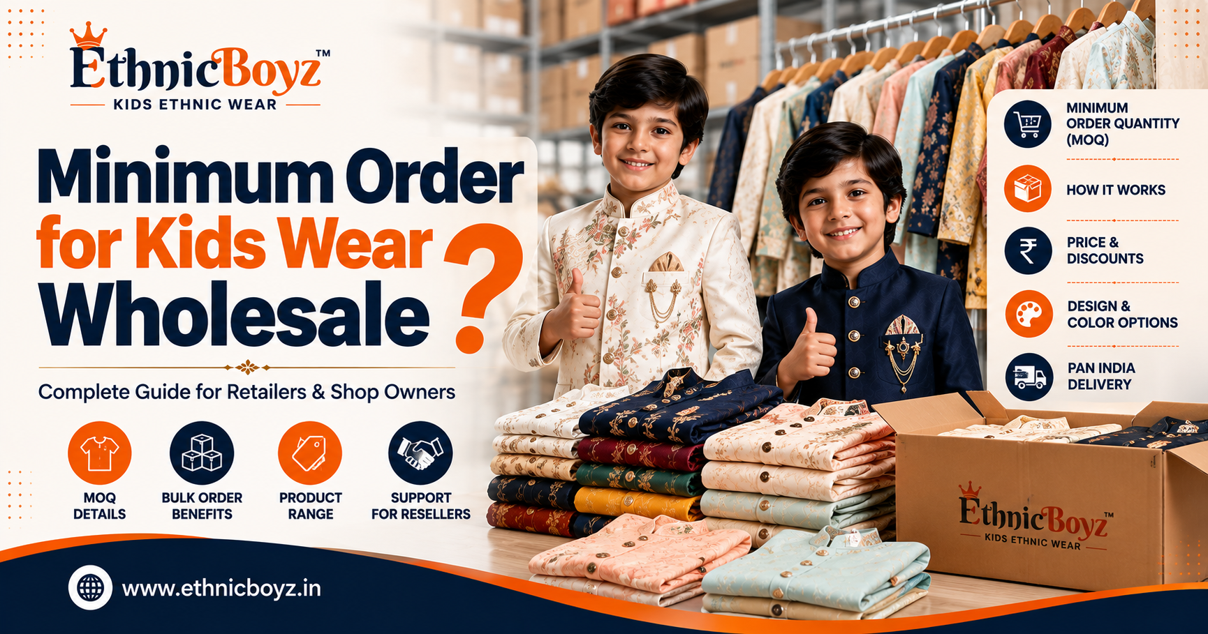 Minimum Order for Kids Wear Wholesale